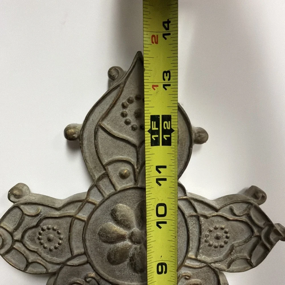 Decorative Cross Wall Hanger, composite, 13 1/2 X 8 1/2